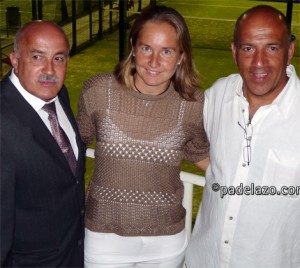 portada Carolina Navarro Daniel Bonino 4 padel inauguracion club los caballeros benalmadena