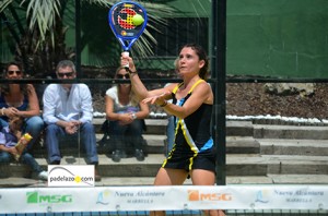Sara Peidro padel 3 femenina land rover padel tour nueva alcantara marbella abril 2013