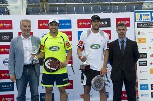 bela y juan martin diaz final world padel tour barcelona 2013