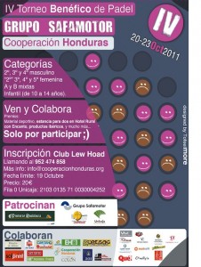 El temporal de lluvia obliga a aplazar el IV Torneo Cooperación Honduras al 25 de noviembre