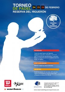 cartel torneo febrero reserva del higuerón