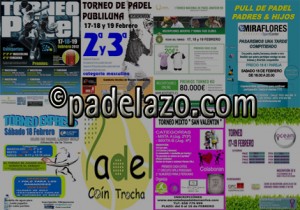 Apasionante fin de semana con hasta ocho competiciones de pádel en la provincia de Málaga