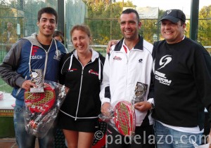 Carlos Quesada y Abraham Ramirez padel campeones 2 masculina torneo steel custom marzo fuengirola