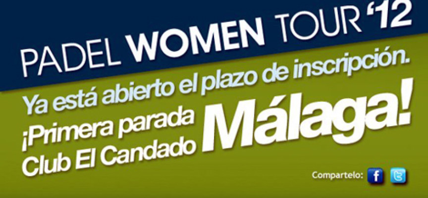 El club El Candado acoge la primera parada del Padel Women Tour 2012