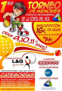 cartel torneo menores estepona