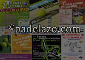Seis torneos copan la agenda del pádel amateur este fin de semana en Málaga