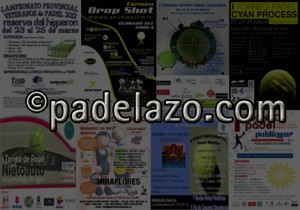 Ocho torneos iluminan la agenda del pádel amateur de la provincia de Málaga