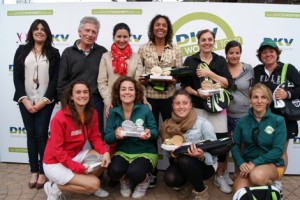 Casi medio millar de jugadoras convierten en éxito la primera prueba del Circuito DKV Pádel Women Tour en Málaga