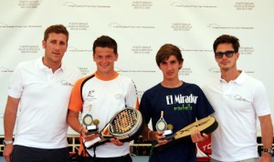 Los hermanos Rocafort brillan en el I Open de Pádel Marbella Premier Estates