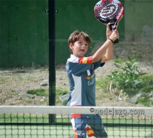 Enrique Ortiz sub 12 final open padel lloyds bank real club padel marbella junio
