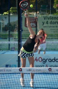 Maria del Mar Sintas final 2 femenina torneo padel hacienda clavero pinos del limonar julio