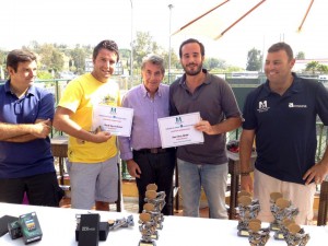 campeones 4ª masculina torneo Somarsa Manolo Santana Racquets Club Septiembre 2012