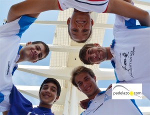 malagueños 4 campeones de españa padel menores 2012 Cinco campeones de España de Pádel de Menores en Málaga.