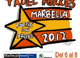 Marbella se prepara para el Campeonato de España Padel Forces para policías y bomberos