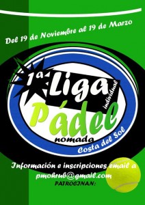 La I Liga de Pádel Nómada Costa del Sol asoma ya por el horizonte