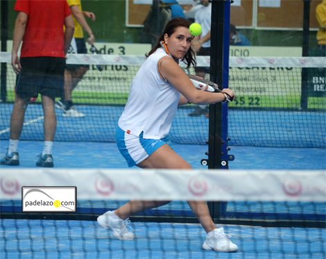 Pachi Rios padel 2 femenina open padel ground pinos limonar diciembre 2012