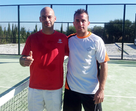 subcampeones 2 masculina padel torneo navidad cerrado aguila diciembre 2012. Foto Lidia Sánchez.