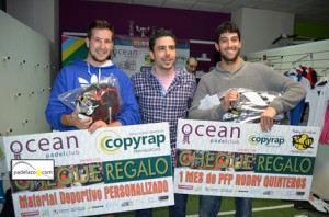 El pádel acomoda su espectáculo en el I Torneo Mi colchón de Ocean Pádel Club