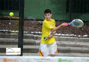 La cantera del pádel andaluz derrota a la lluvia en la segunda prueba del circuito en Marbella