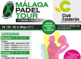 Comienza Málaga Pádel Tour, un gran circuito para el pádel amateur de la Costa del Sol