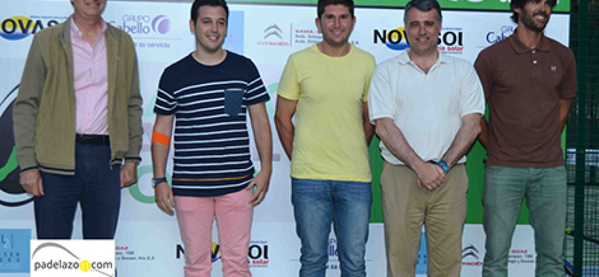 Vibrante estreno del circuito Málaga Pádel Tour en el club Calderón
