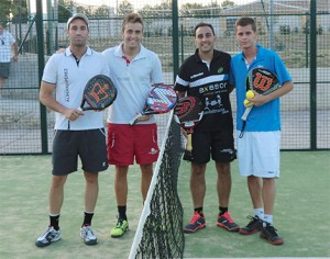 El pádel granadino eleva el espectáculo en el torneo de Villanueva de Algaidas