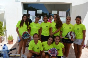 La selección femenina de menores de Málaga, en Córdoba.