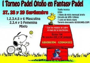Fantasy Padel pone a salvo el espectáculo con su Torneo de Otoño de este fin de semana ante la amenaza de lluvia