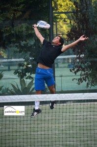Leandro del Negro padel final de 1ª del torneo steel custom en fuengirola hotel myramar octubre 2013