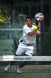 Manu Fernandez padel final de 1ª del torneo steel custom en fuengirola hotel myramar octubre 2013