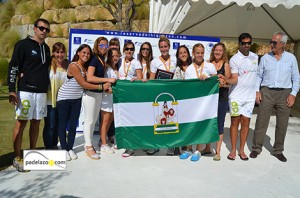 Madrid frena el empuje de Andalucía en la final femenina del Campeonato de España de Padel de Selecciones Autonómicas
