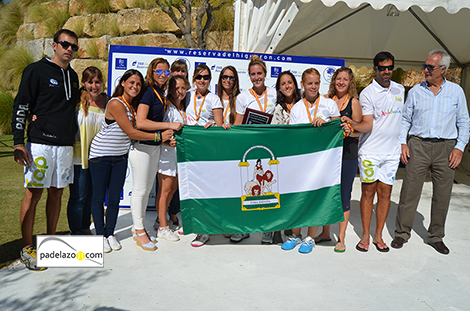 seleccion femenina de padel de andalucia 2013 subcampeonas campeonato de España de Padel de Selecciones Autonomicas reserva del higueron octubre 2013