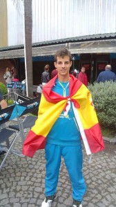 Momo González, en el Mundial de Menores de Argentina.