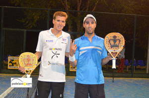 jesus espejo y javi ruiz campeones final 1a III Open Benefico de Padel club Matagrande Antequera noviembre 2013