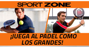 Gran concurso Sport Zone: empieza 2014 con la pala de padel de un número uno