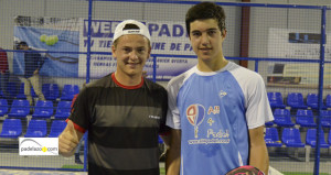 José Carlos Gaspar y Cayetano Rocafort eclipsan el juego de sus rivales para llevarse la final de 1ª en Fantasy Padel
