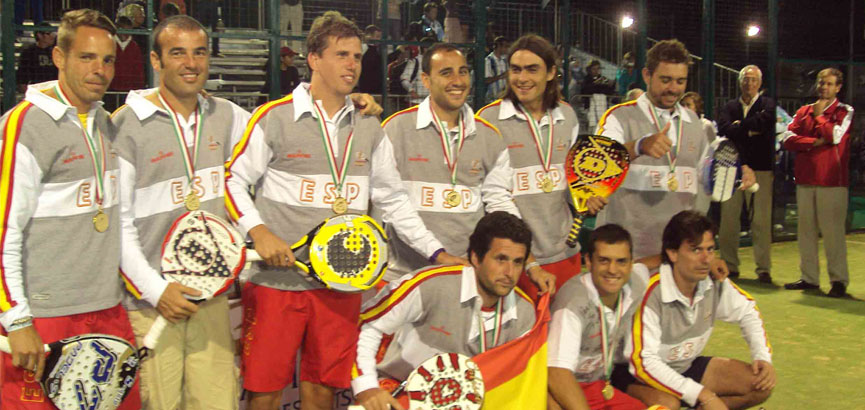 españa-masculino-campeones-cancún-2010-campeonato-mundial-padel-2014