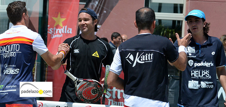 paquito-navarro-y-Willy-Lahoz-jacobo-blanco-y-adrian-blanco-final-masculina-campeonato-españa-padel-2014-la-moraleja-madrid