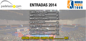 Entradas del World Padel Tour Badajoz 2014: ya a la venta