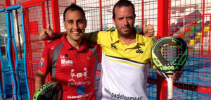 Javi Limones y Germán Tamame imponen su pegada para volver a reinar en el Torneo de Padel de Alcaudete