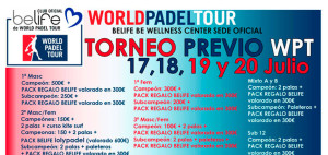 Málaga recibe el World Padel Tour con un espectacular torneo previo en Belife