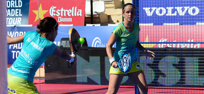 Patty Llaguno y Eli Amatriain desfiguran a Navarro y Reiter para llegar en Marbella a su segunda final de 2014