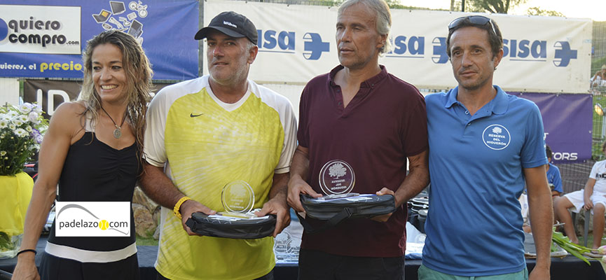 entrada ito toledo y chema campeones veteranos +95 torneo de padel de verano 2014 reserva del higueron