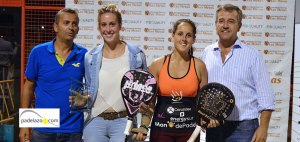 Victoria Iglesias y Ana Fernández de Ossó, reinas del padel andaluz en 2014