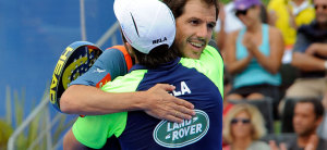 Cuatro dentelladas de Juan Martín y Fernando Belasteguin para conquistar el séptimo título en Lisboa