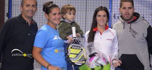 Andreína de los Santos y Candela Escobar coronan su semana fantástica con un gran triunfo en Fantasy Padel