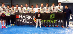 Campeonato de Andalucía por Equipos de 1ª 2015: las figuras elevan al equipo masculino de Sharkpadel Los Boliches