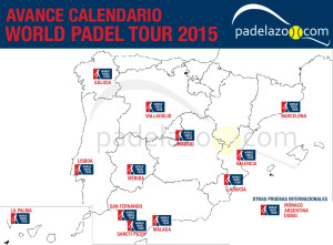 Calendario World Padel Tour 2015: avance de nuevas sedes