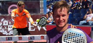 Ale Ruiz y Ernesto Moreno: los rubios de oro del padel malagueño asaltan los cuartos en Valladolid