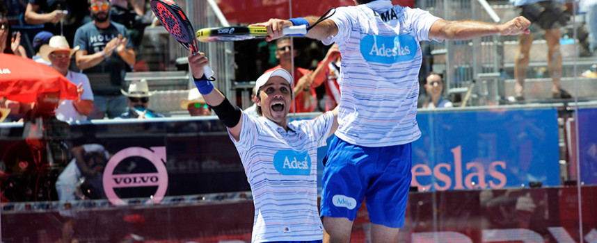 Fernando Belasteguin y Pablo Lima decantan los detalles para sumar su segundo título en el Estrella Damm Valladolid Open 2015